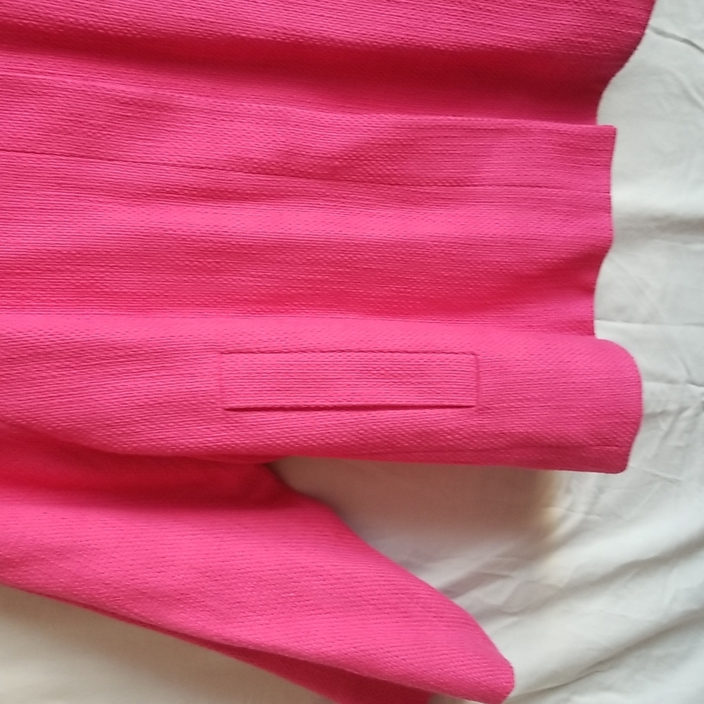 Liz Claiborne, plus size jacket, Fuchsia 2X - Picture 3 of 7